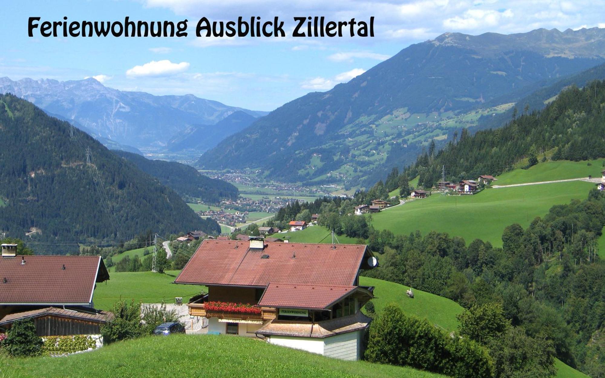 Ferienwohnung Ausblick Zillertal Hainzenberg Exterior photo